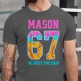 6 7 Mason Baseball Drip Unisex Jersey T-Shirt