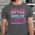 67 33 Days Of School Baseball Drip 100th Day Of School Boys Unisex Jersey T-Shirt 67 33 Days Of School Baseball Drip 100th Day Of School Boys Unisex Jersey T-Shirt