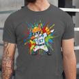 67 Baseball Dabbing Cat 6 7 Dripping Ice Cream Meme Unisex Jersey T-Shirt