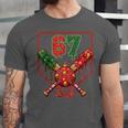 67 Baseball Drip Christmas Meme Six Seven Gen Alpha Slang Unisex Jersey T-Shirt