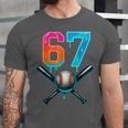 67 Baseball Meme Cool Drip Number 67 Player Or 67th Birthday Unisex Jersey T-Shirt 67 Baseball Meme Cool Drip Number 67 Player Or 67th Birthday Unisex Jersey T-Shirt