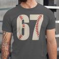 67 Baseball Six Seven 6 7 Meme 67 Unisex Jersey T-Shirt 67 Baseball Six Seven 6 7 Meme 67 Unisex Jersey T-Shirt