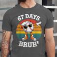 67 Days Of School Bruh Teacher Kids Dabbing Baseball Unisex Jersey T-Shirt 67 Days Of School Bruh Teacher Kids Dabbing Baseball Unisex Jersey T-Shirt