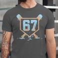 67 Ice Cream Drip Baseball Meme Six Seven Gen Alpha Unisex Jersey T-Shirt 67 Ice Cream Drip Baseball Meme Six Seven Gen Alpha Unisex Jersey T-Shirt