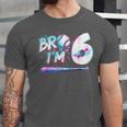 6th Birthday Boy Bro I'm 6 Year Old Baseball Ice Cream Drip Unisex Jersey T-Shirt 6th Birthday Boy Bro I'm 6 Year Old Baseball Ice Cream Drip Unisex Jersey T-Shirt