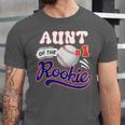 Aunt Rookie Of Year 1st Birthday Baseball Theme Matching Unisex Jersey T-Shirt Aunt Rookie Of Year 1st Birthday Baseball Theme Matching Unisex Jersey T-Shirt