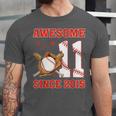 Awesome Since 2015 11 Year Old Boys Bday Baseball Theme Unisex Jersey T-Shirt Awesome Since 2015 11 Year Old Boys Bday Baseball Theme Unisex Jersey T-Shirt