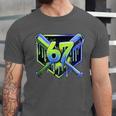 Awesome 67 Baseball Drip Effect Baseball 6-7 Meme Graphic Unisex Jersey T-Shirt Awesome 67 Baseball Drip Effect Baseball 6-7 Meme Graphic Unisex Jersey T-Shirt