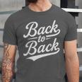 Back To Back For Boys Girls Men Women Baseball Unisex Jersey T-Shirt