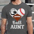 Ball Aunt Heart Football Baseball Hockey Game Day Unisex Jersey T-Shirt Ball Aunt Heart Football Baseball Hockey Game Day Unisex Jersey T-Shirt