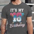Baseball 10 Year Old Ice Cream Drip 10th Birthday Boys Unisex Jersey T-Shirt