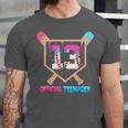 Baseball 13 Year Ice Cream Drip 13th Bday Official Teenager Unisex Jersey T-Shirt