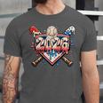 Baseball 2026 Ice Cream Drip Bats For Boys Birthday Graphic Unisex Jersey T-Shirt Baseball 2026 Ice Cream Drip Bats For Boys Birthday Graphic Unisex Jersey T-Shirt