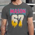 Baseball 6 7 Ice Cream Drip Number 67 Six Seven Meme Unisex Jersey T-Shirt Baseball 6 7 Ice Cream Drip Number 67 Six Seven Meme Unisex Jersey T-Shirt