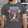 Baseball 7 Year Old Ice Cream Drip 7th Birthday Boys Player Unisex Jersey T-Shirt