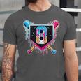 Baseball 8 Year Old Boy Ice Cream Drip 8th Birthday Player Unisex Jersey T-Shirt Baseball 8 Year Old Boy Ice Cream Drip 8th Birthday Player Unisex Jersey T-Shirt