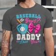 Baseball Or Bows Daddy Loves You Gender Reveal Family Unisex Jersey T-Shirt