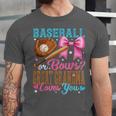 Baseball Or Bows Great Grandma Loves You Gender Reveal Unisex Jersey T-Shirt Baseball Or Bows Great Grandma Loves You Gender Reveal Unisex Jersey T-Shirt