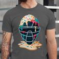Baseball Catcher Mask Ice Cream Dripping Baseball Boy Youth Unisex Jersey T-Shirt