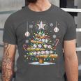 Baseball Christmas Tree Lights Unisex Jersey T-Shirt Baseball Christmas Tree Lights Unisex Jersey T-Shirt