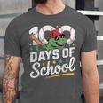 Baseball Dinosaur 100 Days Of School Kids Theme Unisex Jersey T-Shirt