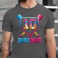 Baseball Drip 10th Birthday Boy Double Digits Ice Cream Drip Unisex Jersey T-Shirt Baseball Drip 10th Birthday Boy Double Digits Ice Cream Drip Unisex Jersey T-Shirt