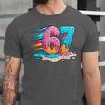 Baseball Drip Ice Cream 67 Graffiti Splash Melt Unisex Jersey T-Shirt Baseball Drip Ice Cream 67 Graffiti Splash Melt Unisex Jersey T-Shirt