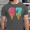 Baseball Drip Ice Cream 67 Baseball Unisex Jersey T-Shirt