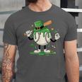 Baseball Drip Ice Cream Boys Kids Shamrock St Patricks Day Unisex Jersey T-Shirt Baseball Drip Ice Cream Boys Kids Shamrock St Patricks Day Unisex Jersey T-Shirt