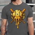 Baseball Drip Ice Cream Camo Cool Unisex Jersey T-Shirt