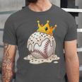 Baseball Drip Ice Cream Crown Melt Graphic Unisex Jersey T-Shirt Baseball Drip Ice Cream Crown Melt Graphic Unisex Jersey T-Shirt