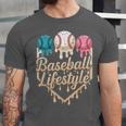 Baseball Drip Icecream Unisex Jersey T-Shirt