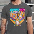 Baseball Drip Number 67 Ice Cream Home Plate Drip Unisex Jersey T-Shirt