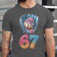 Baseball Drip Number 67 Player 67th Birthday Ice Cream 67 Unisex Jersey T-Shirt Baseball Drip Number 67 Player 67th Birthday Ice Cream 67 Unisex Jersey T-Shirt