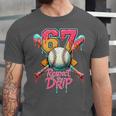 Baseball Drip Number 67 Player Sport For Men Women Kids Unisex Jersey T-Shirt Baseball Drip Number 67 Player Sport For Men Women Kids Unisex Jersey T-Shirt