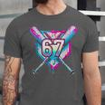 Baseball Dripping 67 Home Plate Six Seven Boy Kids Sports Unisex Jersey T-Shirt Baseball Dripping 67 Home Plate Six Seven Boy Kids Sports Unisex Jersey T-Shirt