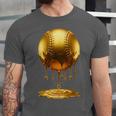 Baseball Dripping Drip Gold Sport Player Coach Baller Unisex Jersey T-Shirt Baseball Dripping Drip Gold Sport Player Coach Baller Unisex Jersey T-Shirt