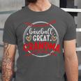 Baseball Great Grandma Of A Baseball Player Great Grandma Unisex Jersey T-Shirt