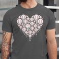 Baseball Heart Drip Valentine's Day Baseball Lover Boys Men Unisex Jersey T-Shirt Baseball Heart Drip Valentine's Day Baseball Lover Boys Men Unisex Jersey T-Shirt