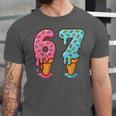 Baseball Ice Cream Drip 6 7 Kids 67 Birthday Unisex Jersey T-Shirt Baseball Ice Cream Drip 6 7 Kids 67 Birthday Unisex Jersey T-Shirt