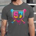 Baseball Ice Cream Drip 67 Meme Six Seven 67th Birthday Unisex Jersey T-Shirt Baseball Ice Cream Drip 67 Meme Six Seven 67th Birthday Unisex Jersey T-Shirt