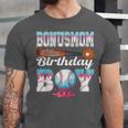 Baseball Ice Cream Drip Bonus Mom Of The Birthday Boy Unisex Jersey T-Shirt