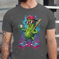 Baseball Ice Cream Drip Boys And Girls Batter Game Day Unisex Jersey T-Shirt