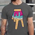 Baseball Ice Cream Drip Home Plate Glove Respect Drip 2 Side Unisex Jersey T-Shirt Baseball Ice Cream Drip Home Plate Glove Respect Drip 2 Side Unisex Jersey T-Shirt