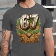 Baseball Ice Cream Drip Number 67 Playground Player 67th Unisex Jersey T-Shirt