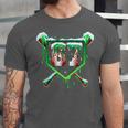 Baseball Ice Cream Drip Number 67 Six Seven Meme Christmas Unisex Jersey T-Shirt