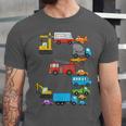Baseball Ice Cream Drip Vehicles Youth Baseball Drip Unisex Jersey T-Shirt