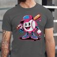 Baseball Ice Cream Shirt Cool Baseball Drip For Boys Unisex Jersey T-Shirt