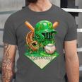 Baseball Life Style Ice Cream Drip Green Unisex Jersey T-Shirt Baseball Life Style Ice Cream Drip Green Unisex Jersey T-Shirt