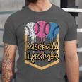 Baseball Lifestyle Ball Sprinkles Drip Boys Kids Men Teen Unisex Jersey T-Shirt Baseball Lifestyle Ball Sprinkles Drip Boys Kids Men Teen Unisex Jersey T-Shirt
